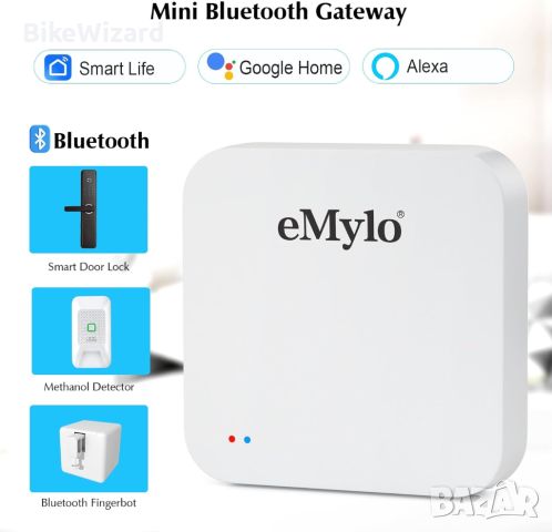 eMylo Bluetooth Gateway Гласов контрол чрез Alexa и Google Assistant НОВ, снимка 4 - Друга електроника - 46413114