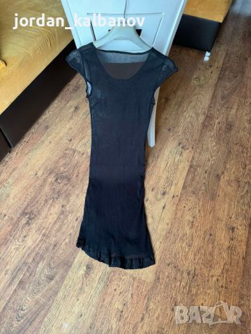 Дамска лятна или плажна рокля черна само за 10лв., снимка 2 - Рокли - 45858541