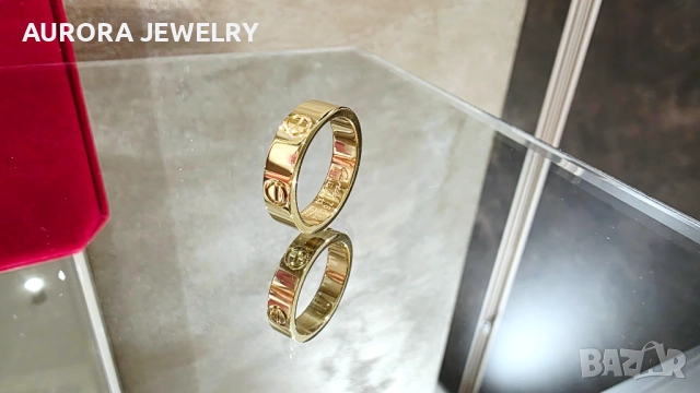 CARTIER Love Gold Classic Model Пръстен