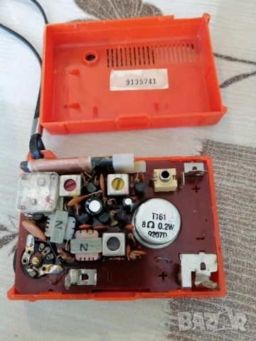 Ретро AM радио SANYO RP1280, снимка 6 - Радиокасетофони, транзистори - 51708830