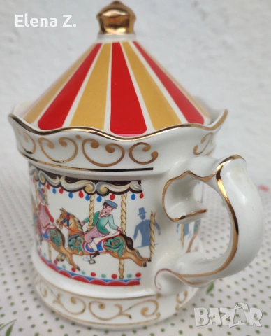 Sadler винтидж чайник Carousel (Въртележка), снимка 6 - Други - 53999763