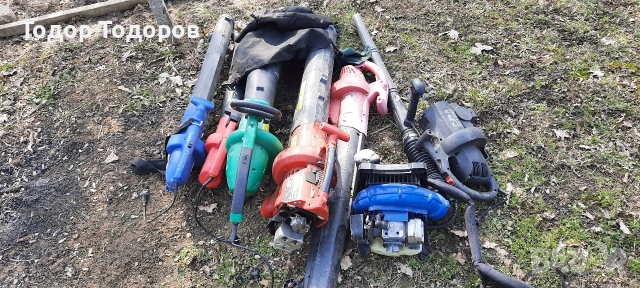 Духалка за листа 7 броя бензинова електрическа