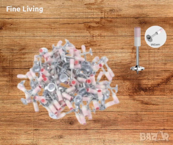 Пирони за пистолет 100 бр., 16 мм., снимка 3 - Други инструменти - 52158057