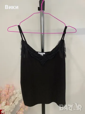 Потник с дантела размер S, подходящ и за М, снимка 9 - Потници - 50086015