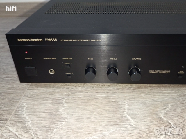 Стерео усилвател Harman/Kardon PM635, снимка 2 - Ресийвъри, усилватели, смесителни пултове - 52672466