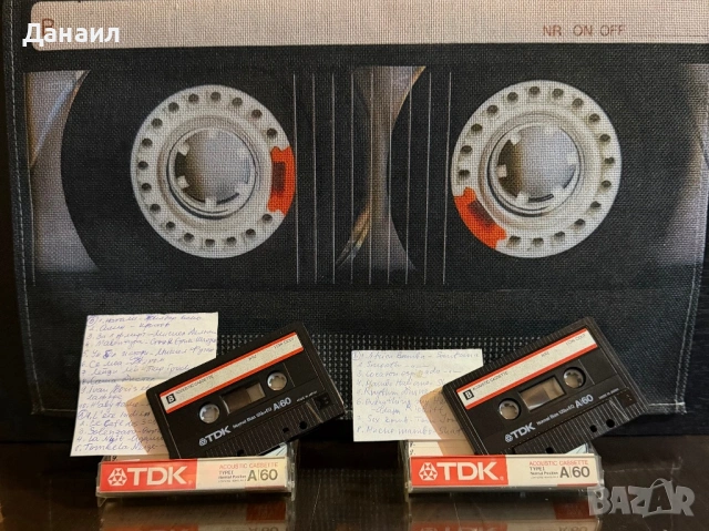 Ретро стойка с 10 бр касети TDK, снимка 3 - Аудио касети - 53298376