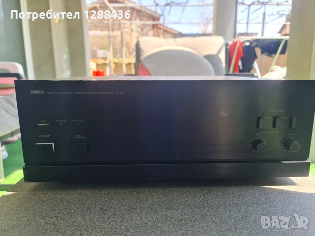 Yamaha M 40 усилвател, снимка 5 - Ресийвъри, усилватели, смесителни пултове - 53993406