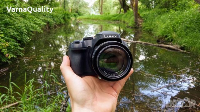 Panasonic Lumix DC-FZ82 , 4К видео, Zoom: 60x - подходящ за наблюдение кратерите на Луната, снимка 1 - Фотоапарати - 46103432