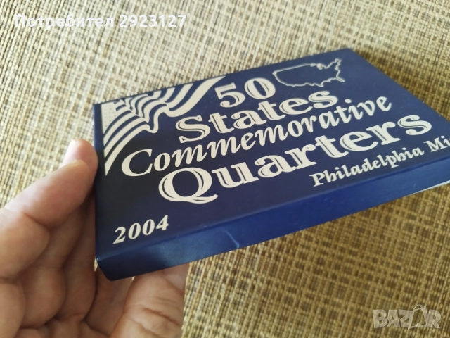 ЛУКСОЗЕН СЕТ КУОТЪРИ 2004 ГОДИНА - САЩ, снимка 5 - Нумизматика и бонистика - 51534391