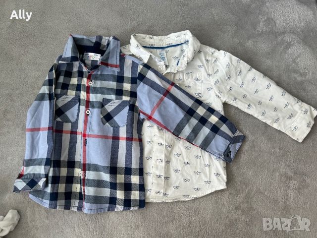 Бебешки ризи, снимка 1 - Бебешки блузки - 45509340