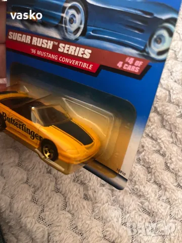 Hotwheels Mustang-стар, снимка 5 - Колекции - 49670707