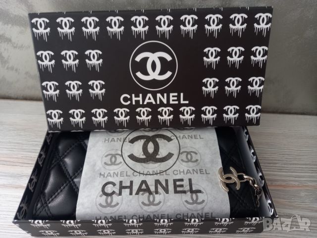 Chanel - дамски портфейл в кутия, снимка 3 - Портфейли, портмонета - 46596029