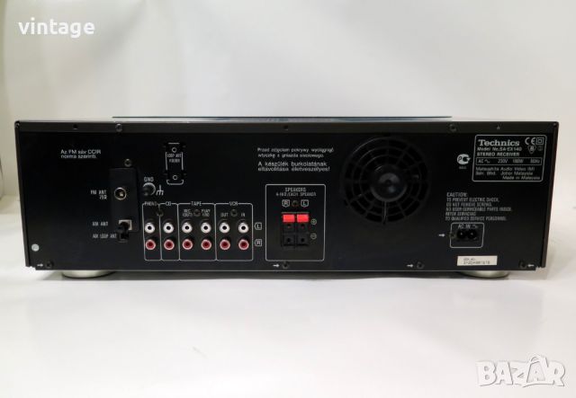 Technics SA-EX140 AM/FM Stereo Receiver, снимка 7 - Ресийвъри, усилватели, смесителни пултове - 46805567