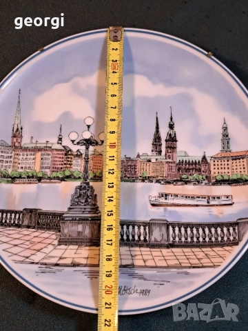 декоративна порцеланова чиния за стена Villeroy & boch 27/3, снимка 8 - Декорация за дома - 51573673