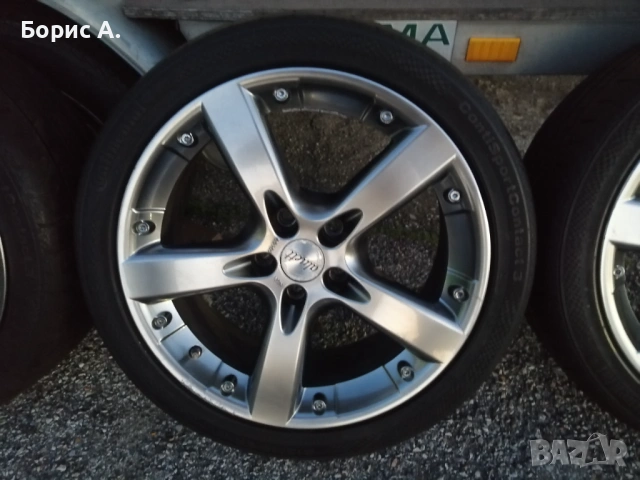 Лети джанти 17 " Aluett Germany 5x112 / 7.5J X 17 H2 за VW,Audi,Seat, Skoda, Mercedes и др., снимка 3 - Гуми и джанти - 53193841