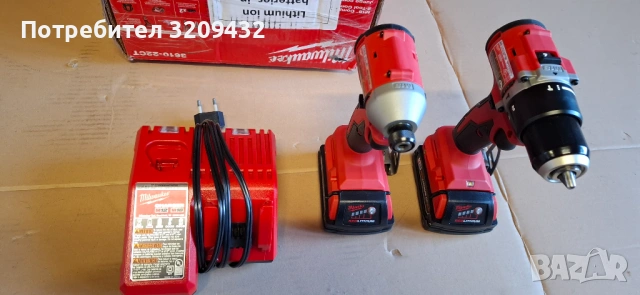 Комбо кит Milwaukee 3610 M18 Impact driver и Drill driver