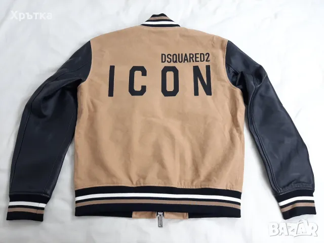 Dsquared2 Icon Varsity - Оригинално мъжко яке размер 48 / M, снимка 5 - Якета - 47983075