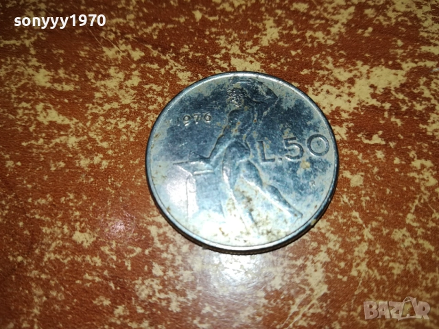 L50 ITALIANA-МОНЕТА 2310251444, снимка 6 - Нумизматика и бонистика - 52155199