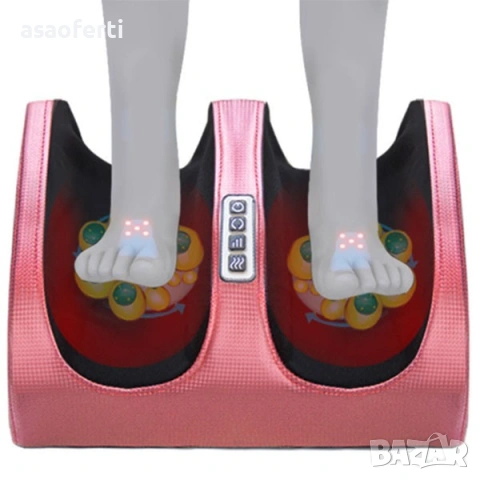 Многофункционален Шиацу Масажор за Крака и Прасци с Отопление