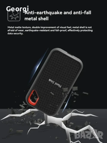 SSD 1TB преносим, снимка 8 - Външни хард дискове - 50522792