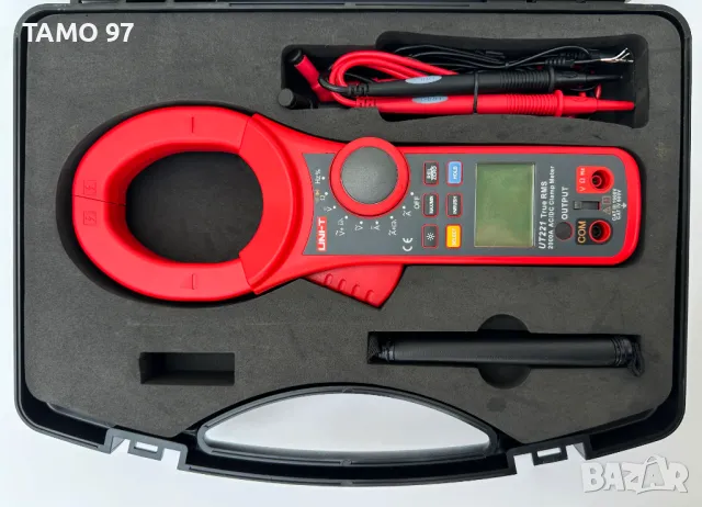 UNi-T UT221True RMS - Нови цифрови амперклещи 2000A AC/DC, снимка 2 - Клещи - 49732193