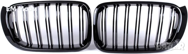 Решетки Бъбреци Двойни Черен Гланц за BMW X3 X4 F25 F26 2010 - 2014 , снимка 2 - Аксесоари и консумативи - 50456865