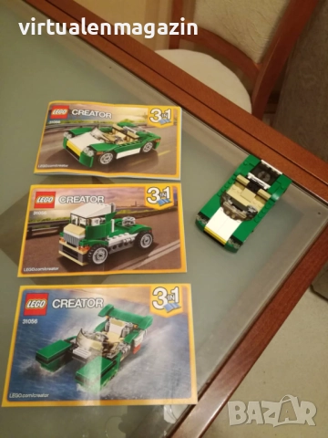 Конструктори Лего - модел LEGO Creator спортни автомобили, снимка 11 - Конструктори - 39227129
