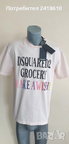 DSQUARED2 Made In Italy Mens Size M НОВО! ОРИГИНАЛ! Мъжка Тениска!, снимка 5 - Тениски - 53758933