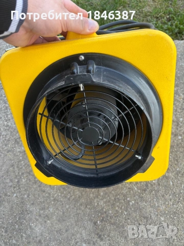 Професионален строителен вентилатор Trotec TTV 1500, снимка 6 - Други инструменти - 53857222