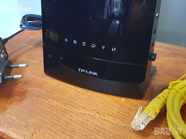 Безжичен двулентов рутер TP-LINK AC750 В отлично техническо и визуално състояние. С адаптер и кабел., снимка 5 - Рутери - 51960212