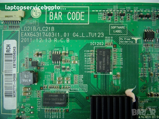 MainBoard Дънна платка донор за части TV LG LD21B/LC21B EAX64317403(1.0), снимка 2 - Части и Платки - 52679824