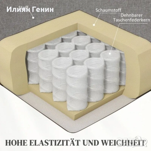 HOMCOM Масажен фотьойл с асистент за повдигане, снимка 5 - Дивани и мека мебел - 53503852