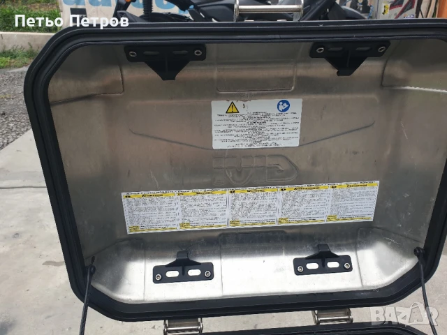 Honda Africa CRF X adv GIVI топ каса за мотоциклет , снимка 5 - Части - 46822630