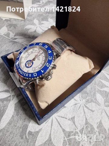 ЧИСТО НОВ Автоматичен часовник Rolex Yacht-Master II (Висок клас), снимка 2 - Мъжки - 53830510
