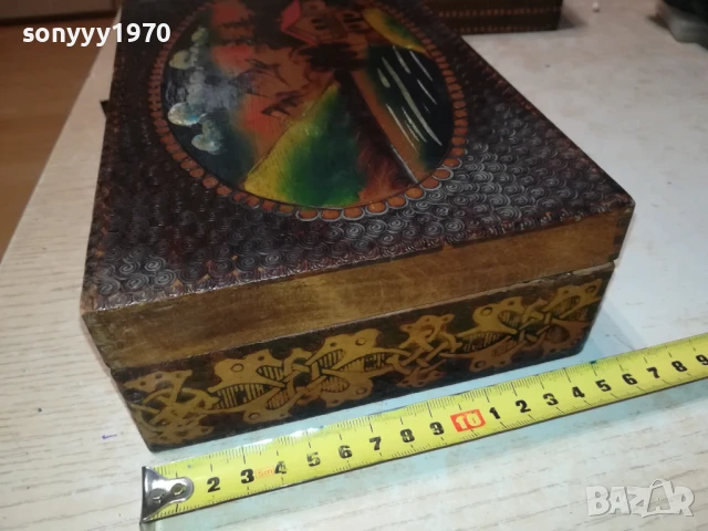 КРАСИВА ДЪРВЕНА КУТИЯ 0306251003, снимка 5 - Антикварни и старинни предмети - 50530295