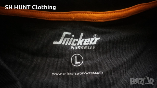 Snickers Work Long T-Shirt размер L работна блуза с дълъг ръкав W4-553, снимка 10 - Блузи - 52025424