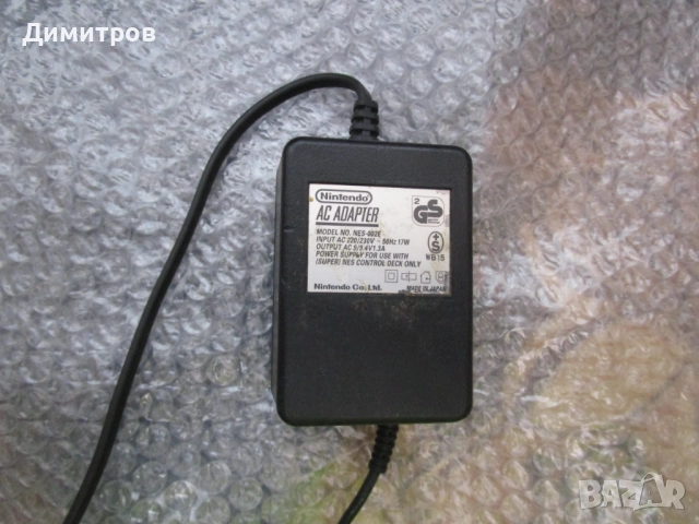 PSOne,Ps2,SEGA,Nintedo Gamecube,N64,Wii,DS,Super Nintendo,Gameboy Advance-Оригинани захранвания., снимка 6 - Аксесоари - 51941505