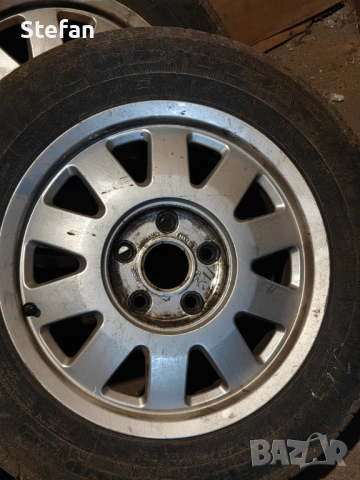 Оригинални алуминиеви джанти за Ауди ЕТ45 6J 195/65/15, снимка 4 - Гуми и джанти - 53811050
