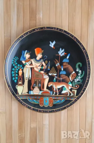 5 декоративни египетски чинии, снимка 3 - Декорация за дома - 49728478