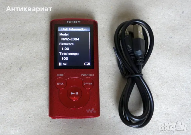 Мултимедиен плеар SONY WALKMAN NWZ-E384 с FM радио / 8GB, снимка 3 - MP3 и MP4 плеъри - 48718673