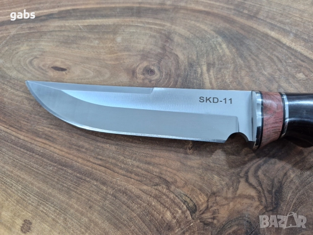 Ловен нож с кожена кания LN404, снимка 4 - Ножове - 52967946