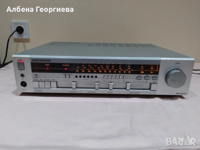 Усилвател GRUNDIG R 7150 AM/FM, снимка 8 - Ресийвъри, усилватели, смесителни пултове - 52095563