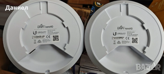 Ubiquiti UniFi UAP-nanoHD 1733 Mbit/s access point, снимка 3 - Мрежови адаптери - 53400100