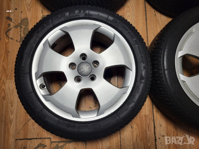 джанти 17" 5х112 Audi Vw Seat Skoda с гуми 235/45/17, снимка 3 - Гуми и джанти - 53890863