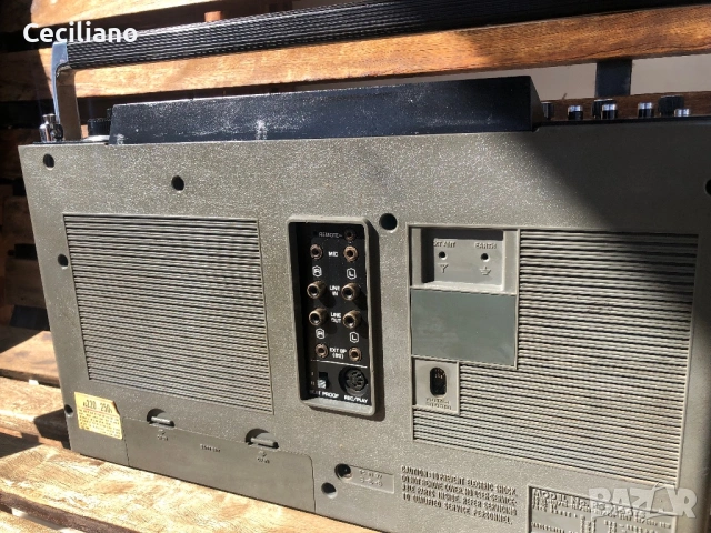 National Panasonic RS-466  (Japan-1975) Работещ радиокасетофон !, снимка 6 - Радиокасетофони, транзистори - 53974772