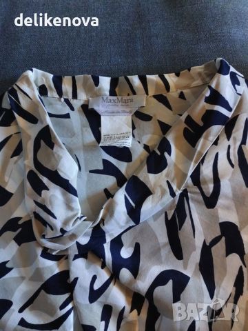 Max Mara Original Size L 100% Коприна , снимка 1 - Корсети, бюстиета, топове - 46536032