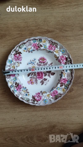 	Красива декоративна чиния от Англия., снимка 2 - Други - 50614041