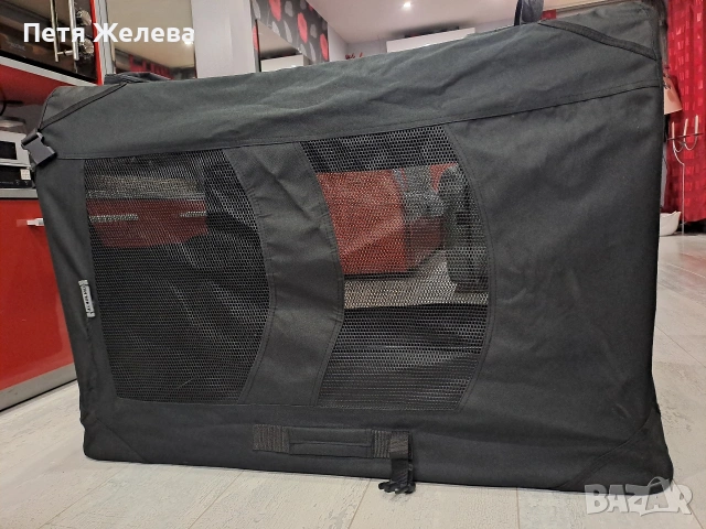 Сгъваема транспортна чанта за кучета и котки FEANDREA/SONGMICS-90/62/62 см, снимка 13 - За кучета - 53595208