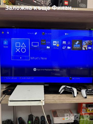 Sony PlayStation 4 500GB+ джойстик, снимка 4 - PlayStation конзоли - 46705029