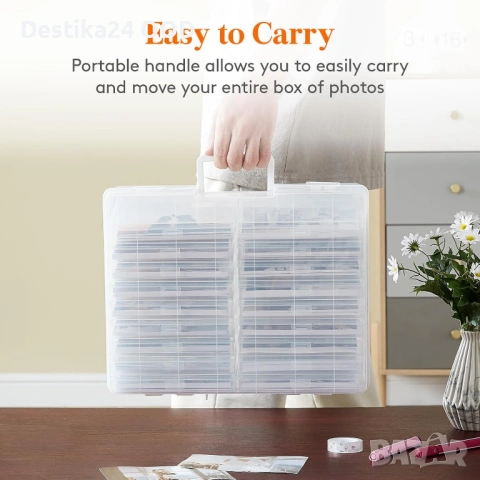 Кутия за съхранение на снимки Lifewit 18 вътрешни кутии, снимка 2 - Колекции - 53854548